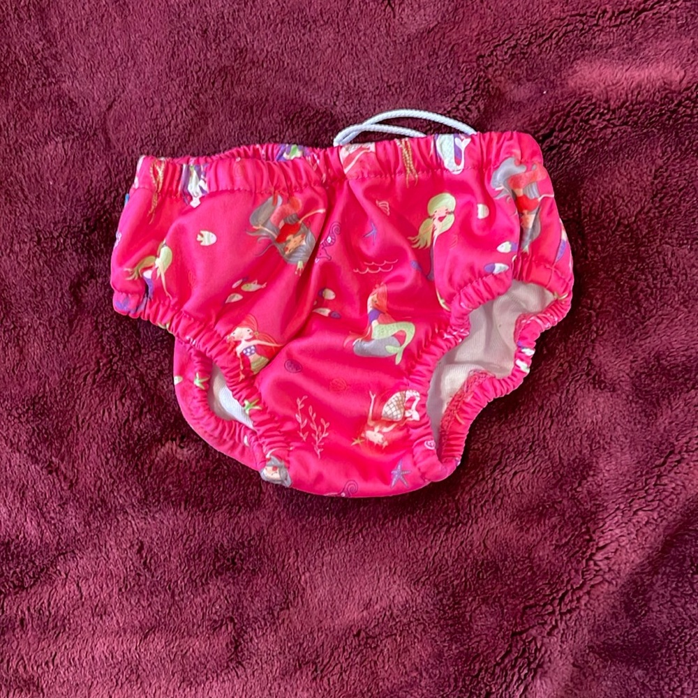 Newborn Charlie banana swim bottom adorable pink X-Large 27-55 lbs 12-25 kg